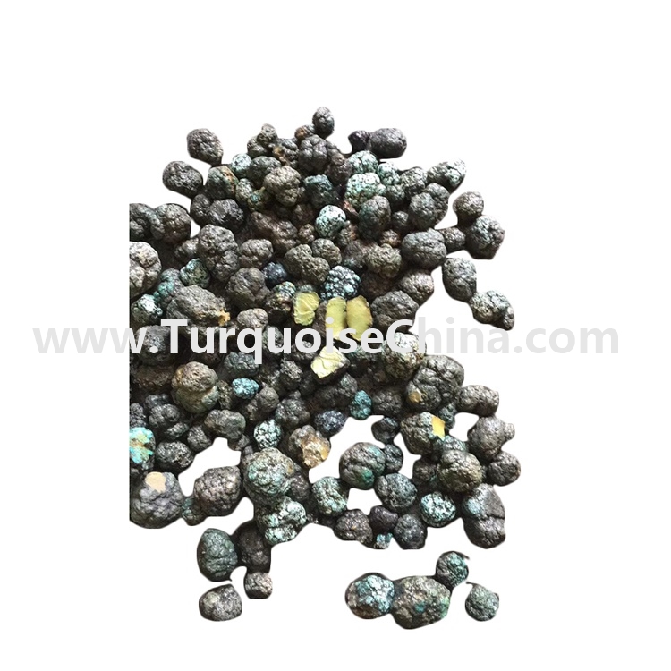ZH perfect turquoise stone rough supply for bracelet 3