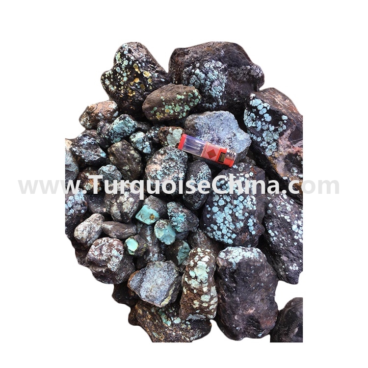 ZH rough turquoise beads supply for jewelry 2
