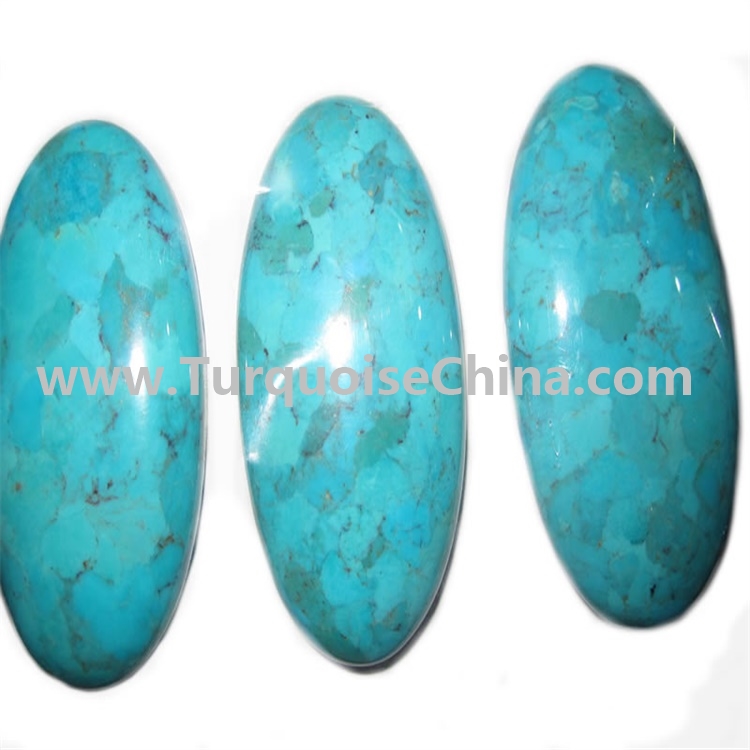 Cabochon ya kawaida ya cabochon, cabs ya kawaida ya turquoise. 9
