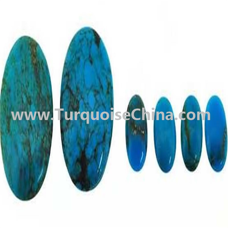 Cabochon ya kawaida ya cabochon, cabs ya kawaida ya turquoise. 12
