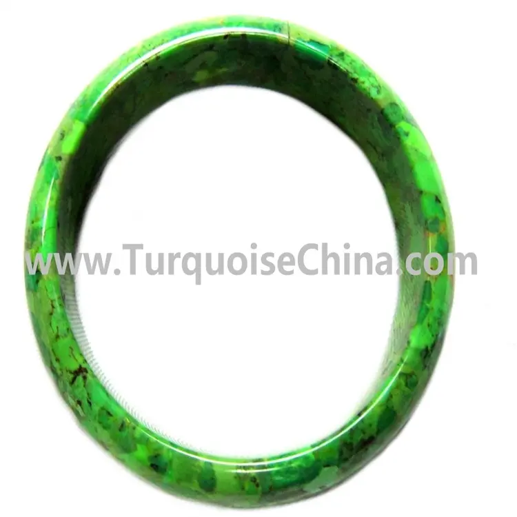 ສາຍແຂນສີຟ້າ turquoise ໃນລາຄາຂາຍສົ່ງ | ZH Gems 1