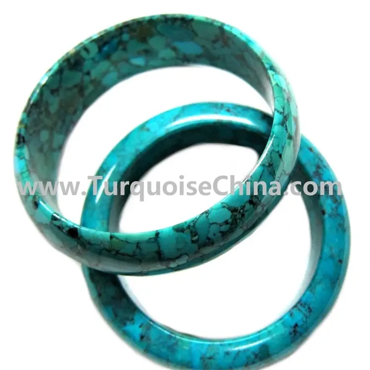 ສາຍແຂນສີຟ້າ turquoise ໃນລາຄາຂາຍສົ່ງ | ZH Gems 2