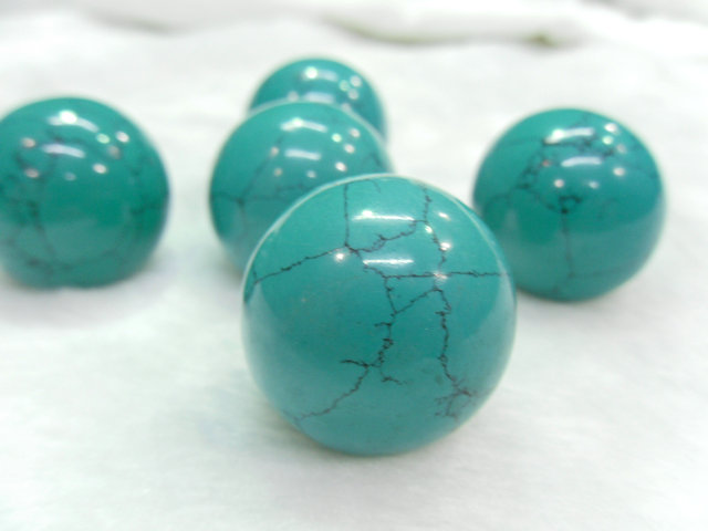 Turquoise Ball Beads Wholesale 8