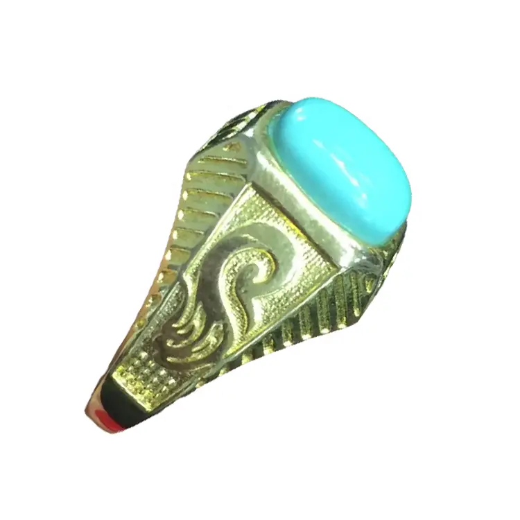 fàinneachan turquoise gun samhail aig Prìsean Slàn-reic | ZH Gems 1