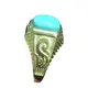 fàinneachan turquoise gun samhail aig Prìsean Slàn-reic | ZH Gems 2