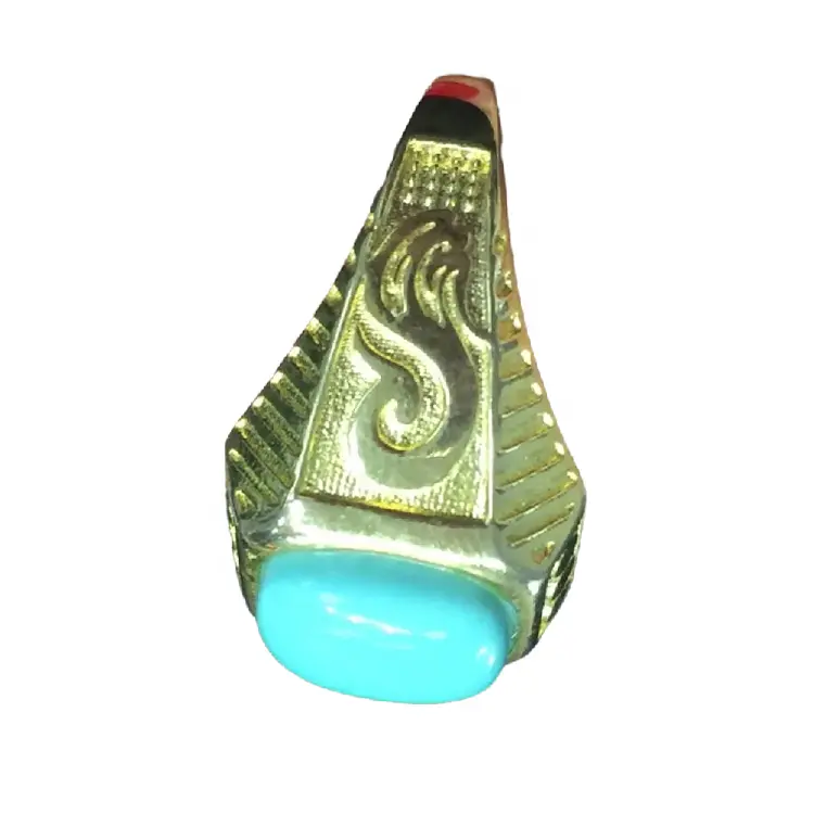 fàinneachan turquoise gun samhail aig Prìsean Slàn-reic | ZH Gems 4