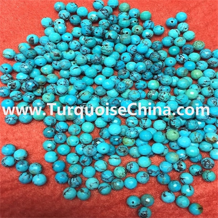 top rated faceted turquoise beads reliable supplier for jewelry making 1