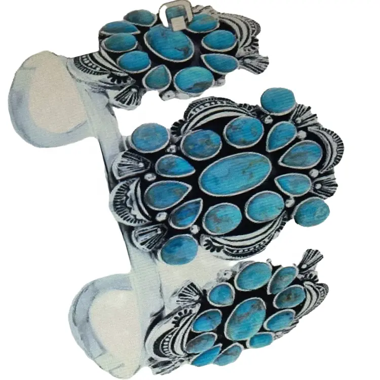 bracelet turkwaz nan pri an gwo | ZH Gems 5