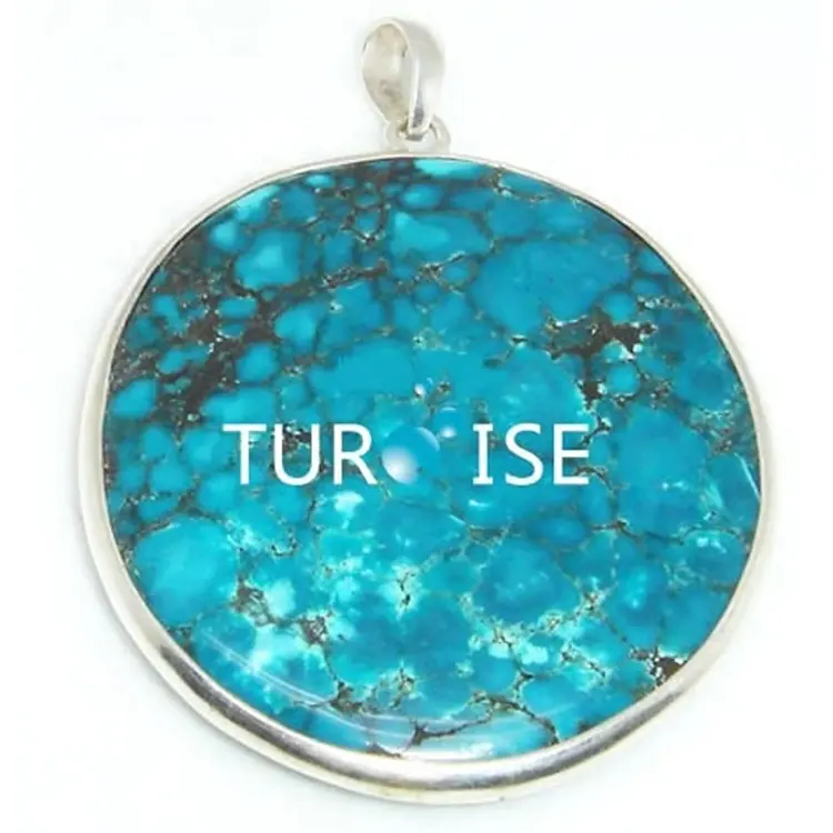 ZH Gems | ការផ្គត់ផ្គង់ pendant turquoise ពិតប្រាកដល្អបំផុត 5
