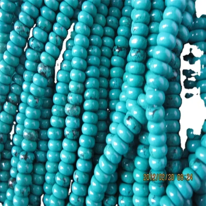 Aṣa turquoise awọn eerun fun inlay olupese olupese | Awọn okuta iyebiye ZH 1