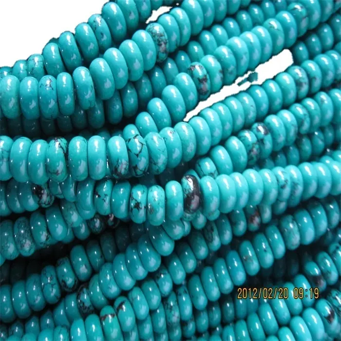 Aṣa turquoise awọn eerun fun inlay olupese olupese | Awọn okuta iyebiye ZH 2