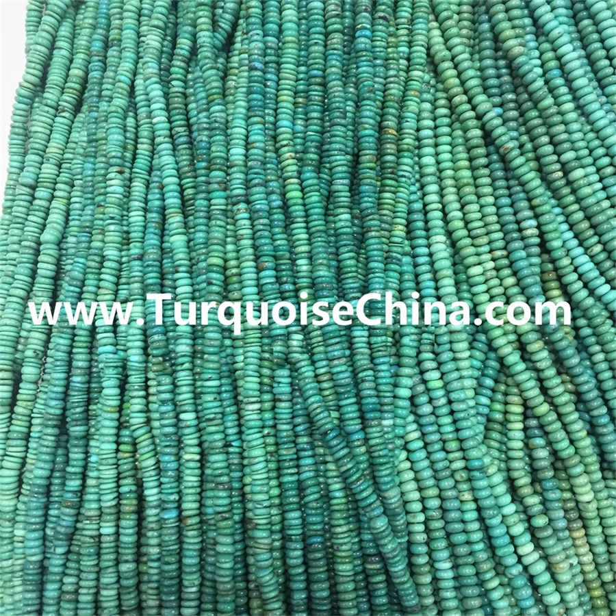 Natural Turquoise Loose Beads pada harga borong | Zh permata 3