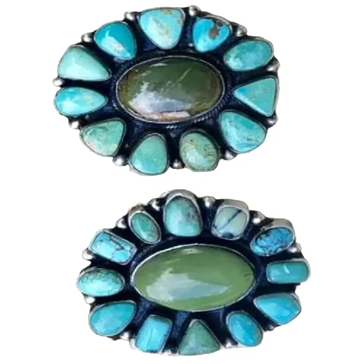 ZH Gems | таъмин ҳалқаҳои хурд turquoise бузург 2