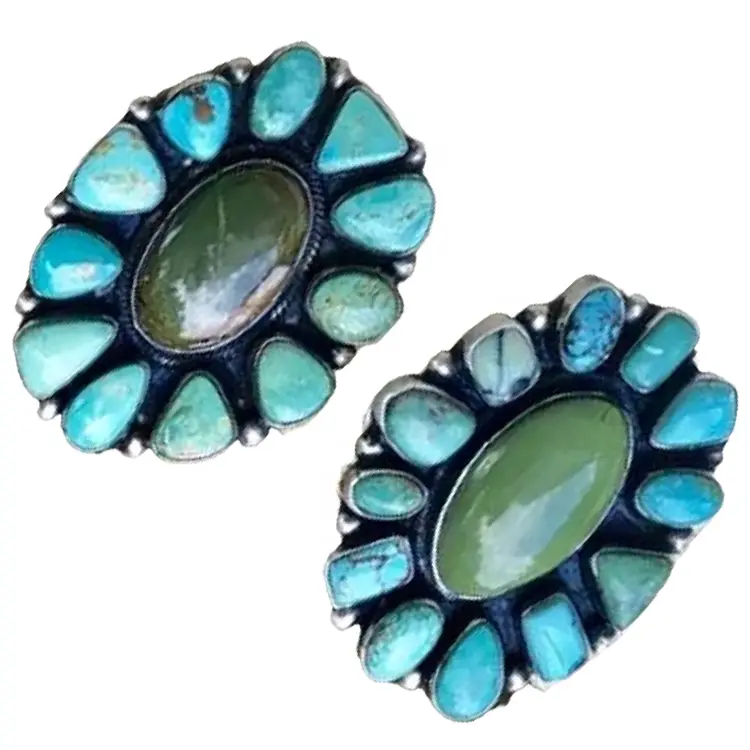 ZH Gems | таъмин ҳалқаҳои хурд turquoise бузург 3