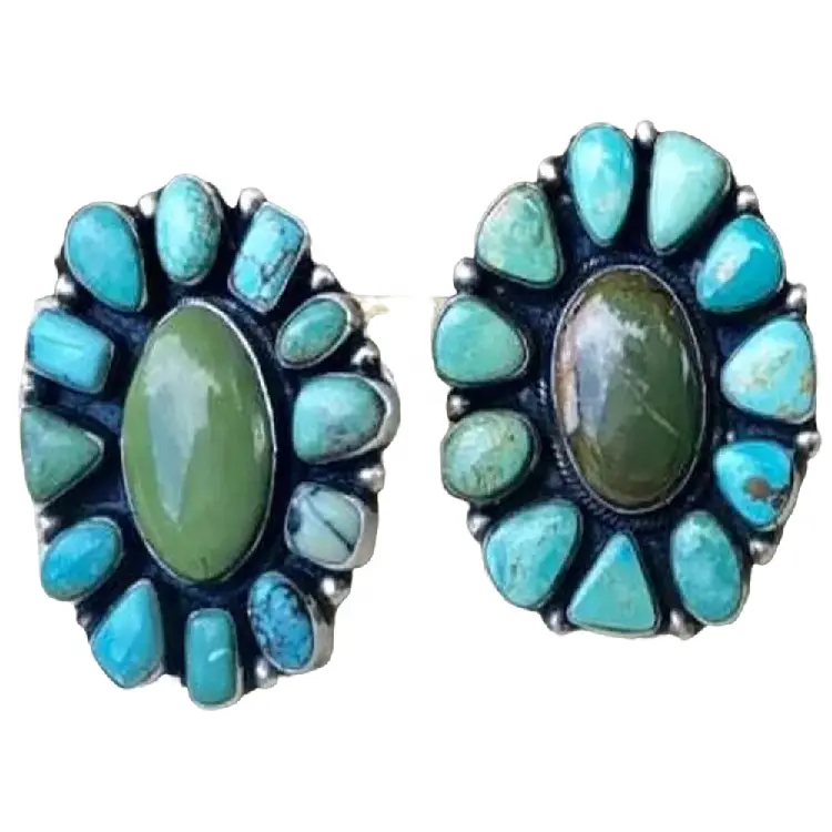 ZH Gems | таъмин ҳалқаҳои хурд turquoise бузург 5