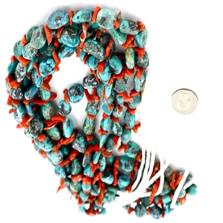 pi bon ekipman pou kolye turkwaz senp | ZH Gems 3