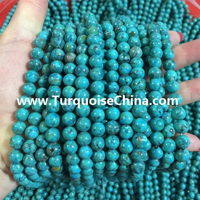 hingpit nga 10mm turquoise round beads suplay | ZH Mga Mutya 1