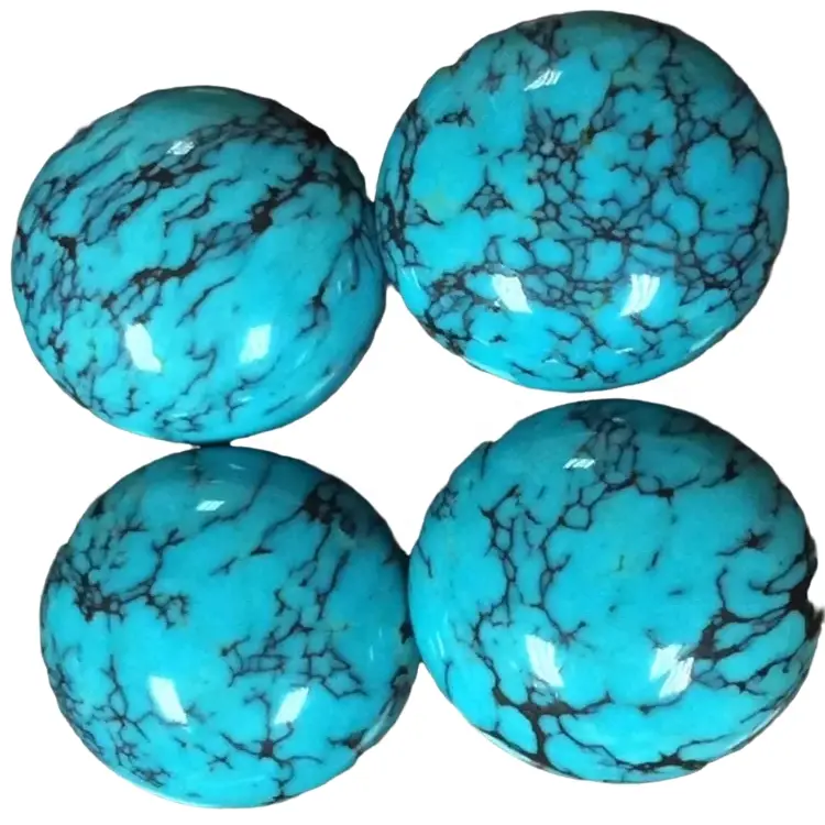 កាបូឆុន turquoise ក្នុងតម្លៃលក់ដុំ | ZH ត្បូង 4