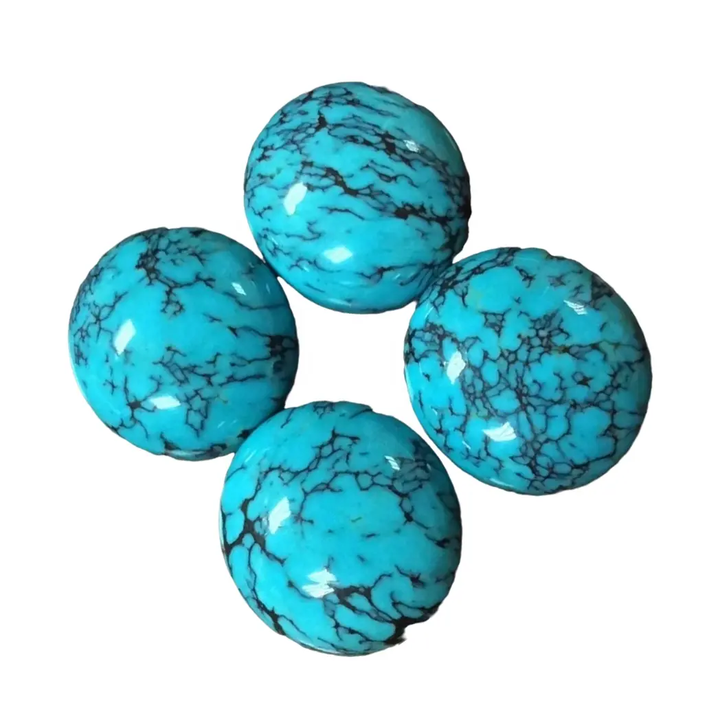 កាបូឆុន turquoise ក្នុងតម្លៃលក់ដុំ | ZH ត្បូង 5