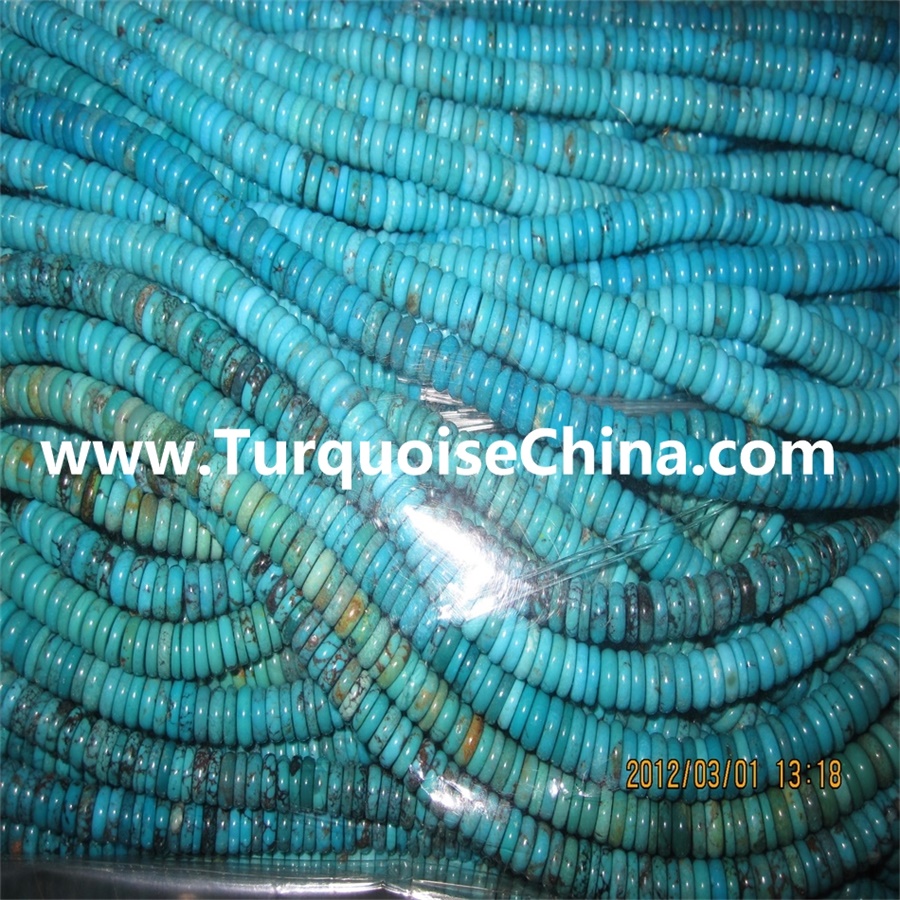 ZH beautiful natural turquoise beads supply for jewelry making 3