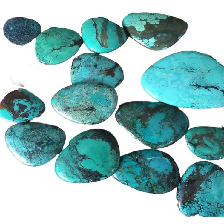 គុណភាពកំពូលអាជីវកម្ម cabochon turquoise | ត្បូង ZH 2