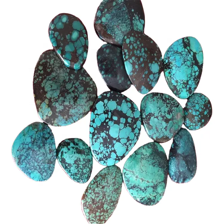 គុណភាពកំពូលអាជីវកម្ម cabochon turquoise | ត្បូង ZH 3