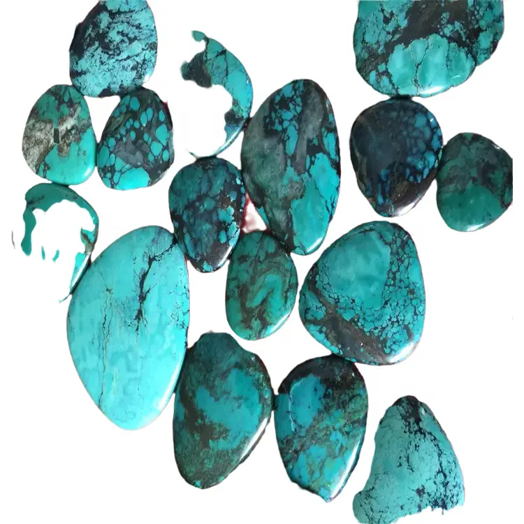 គុណភាពកំពូលអាជីវកម្ម cabochon turquoise | ត្បូង ZH 5