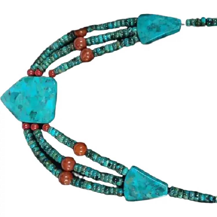 ខ្សែក turquoise ក្នុងតម្លៃលក់ដុំ | ZH ត្បូង 5