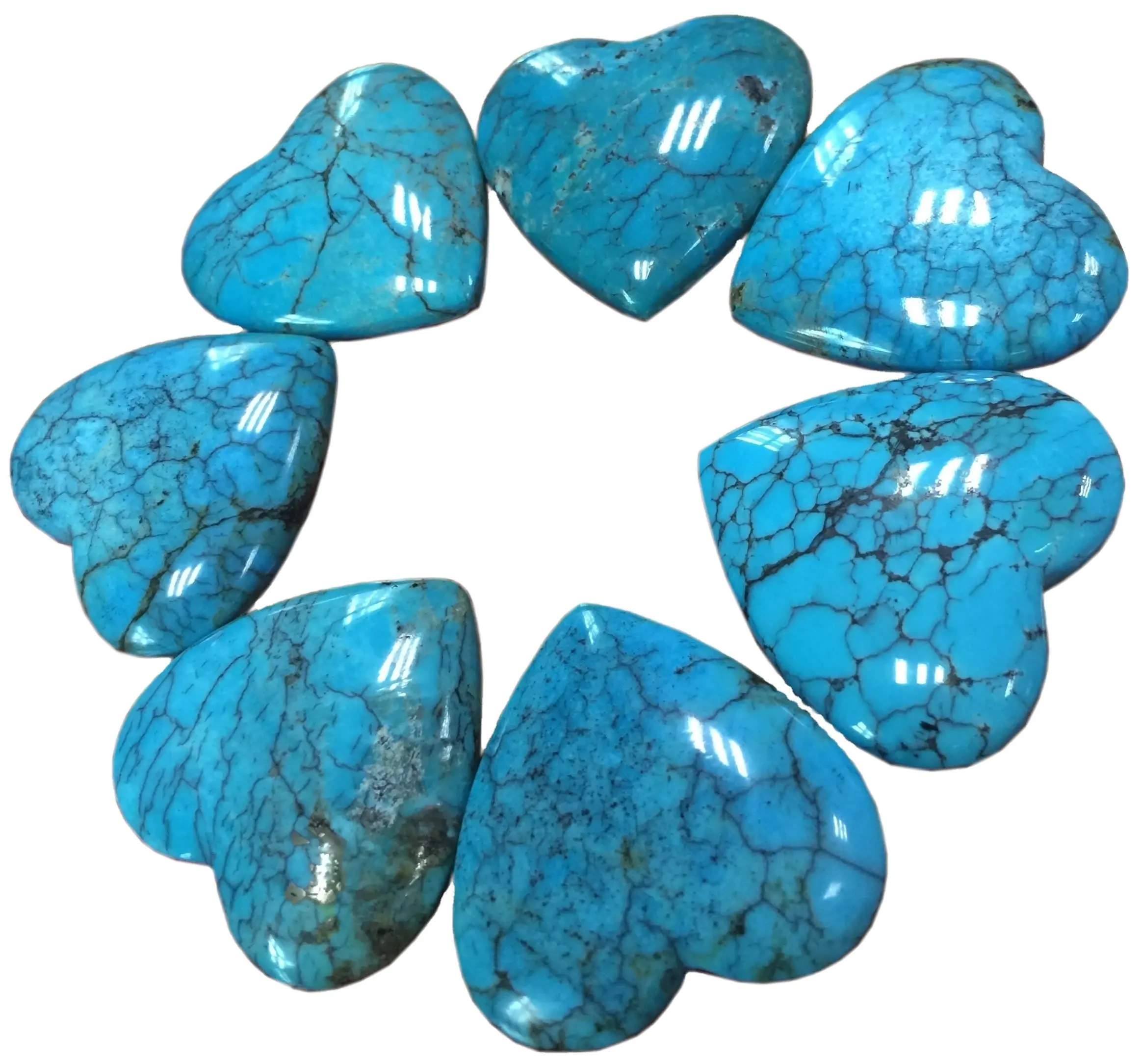 Cabochon Turquoise ពិតប្រាកដក្នុងតម្លៃលក់ដុំ | ZH GEMS 2