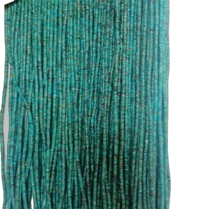 Utmerket Necklace Turquoise Perler Pålitelig Leverandør | Zh edelstener 2