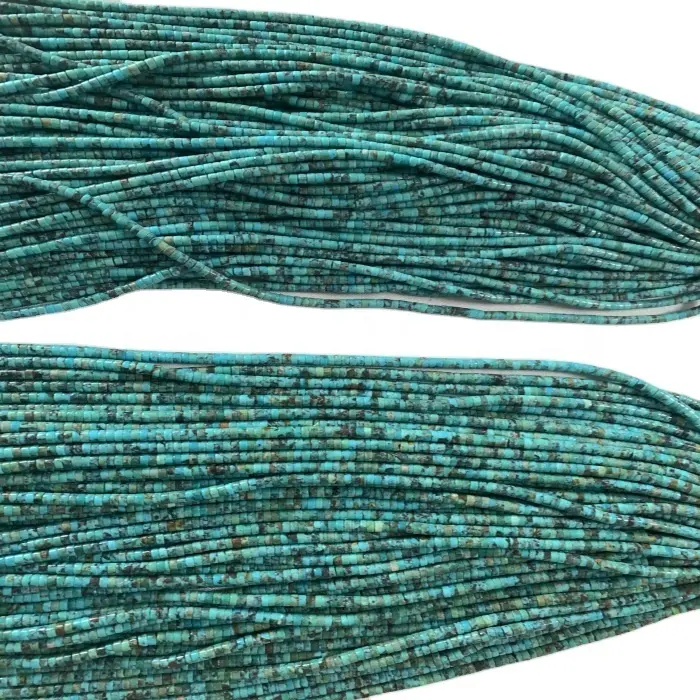 Utmerket Necklace Turquoise Perler Pålitelig Leverandør | Zh edelstener 3