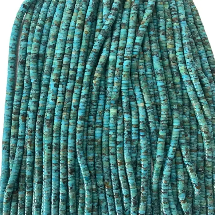 Utmerket Necklace Turquoise Perler Pålitelig Leverandør | Zh edelstener 4