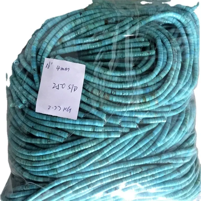 Top-gegradeerde turkoois Heishi Beads Professionele verskaffer | Zh juwele 1