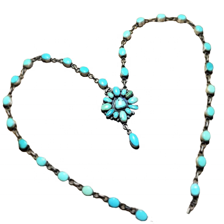 Custom Real Turquoise Kaklarota piegādātājs Ražotājs | ZH dārgakmeņi 5