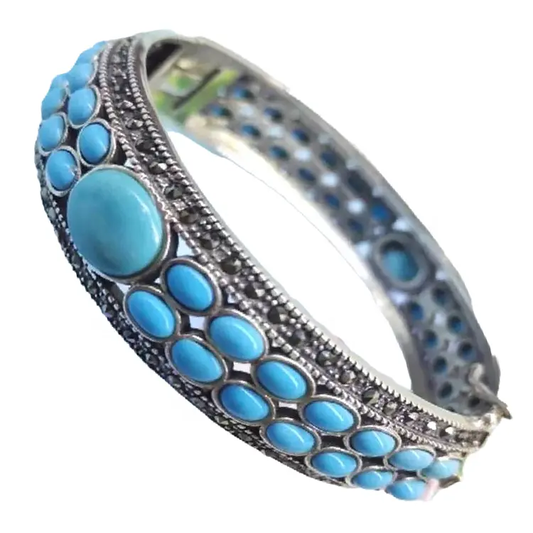 top quality genuine turquoise bracelet reliable supplier for jewelry industry 3