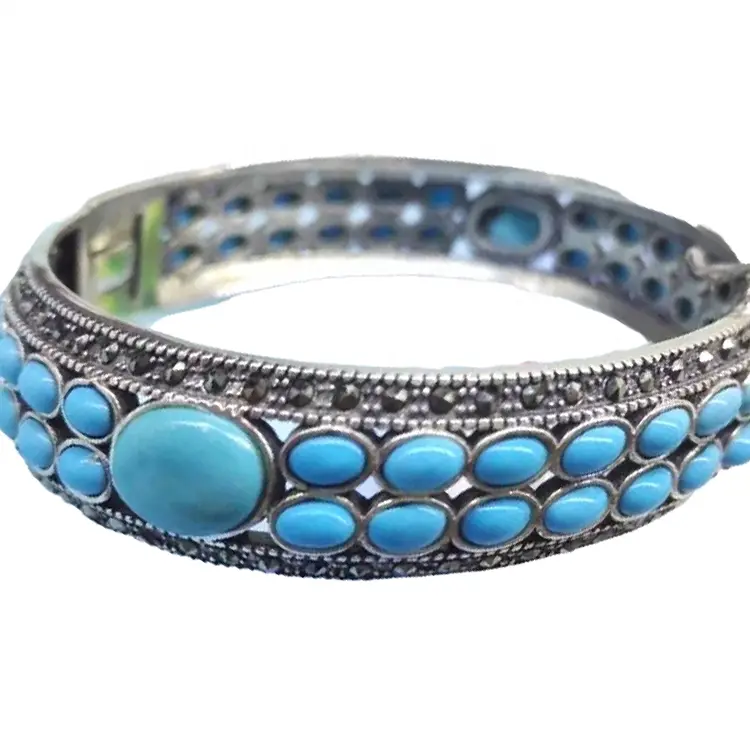 top quality genuine turquoise bracelet reliable supplier for jewelry industry 2