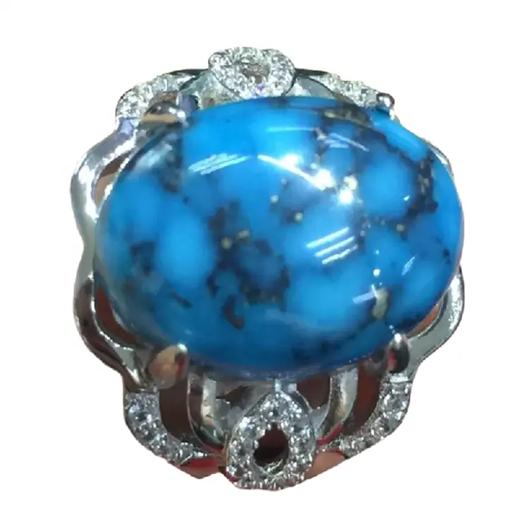 ZH Gems turquoise jewelry rings business for jewelry store 1
