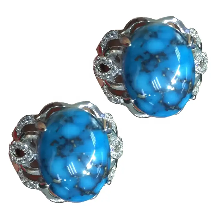 ZH Gems turquoise jewelry rings business for jewelry store 3