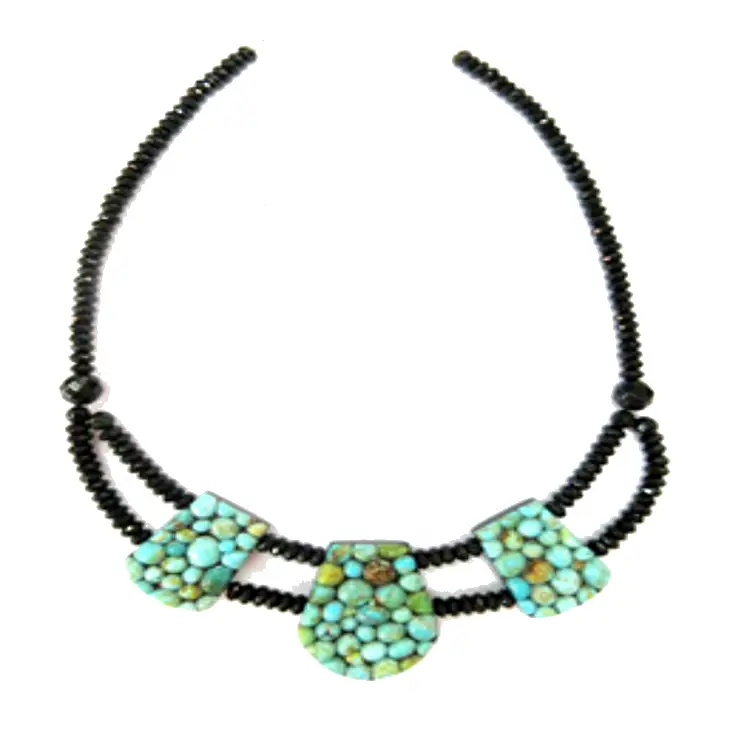 top quality genuine turquoise necklace supplier for jewelry industry 1