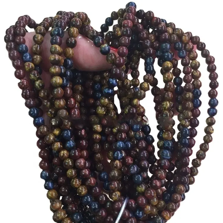 ZH Gems perfect gemstone beads bulk supply for earings 3