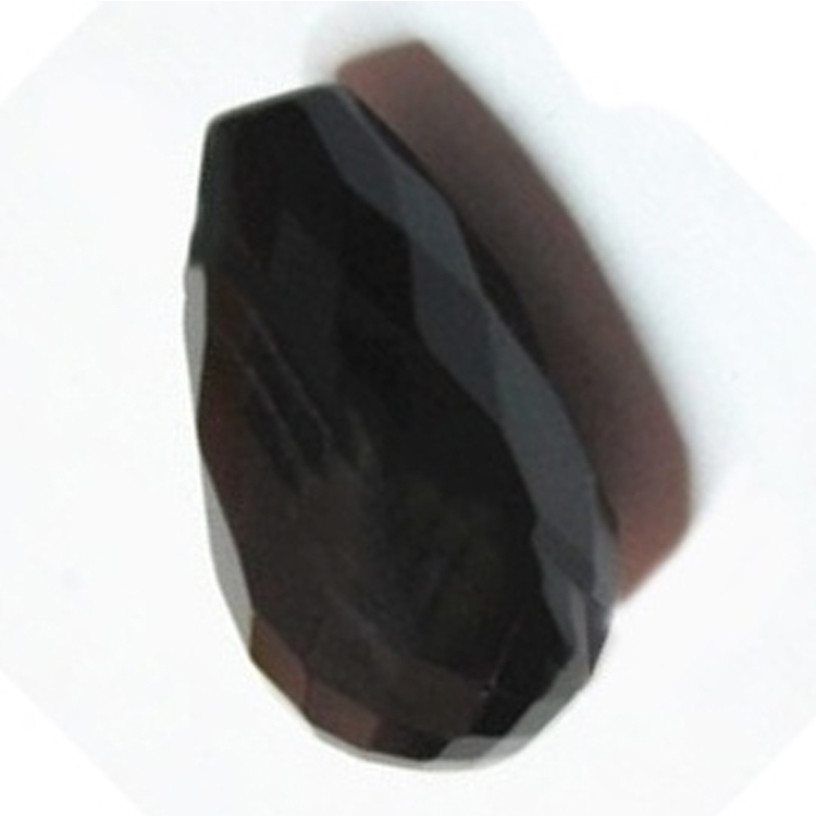 Wholesale perlas de piedras preciosas sueltas Black Onyx Drop-Water Beads 35