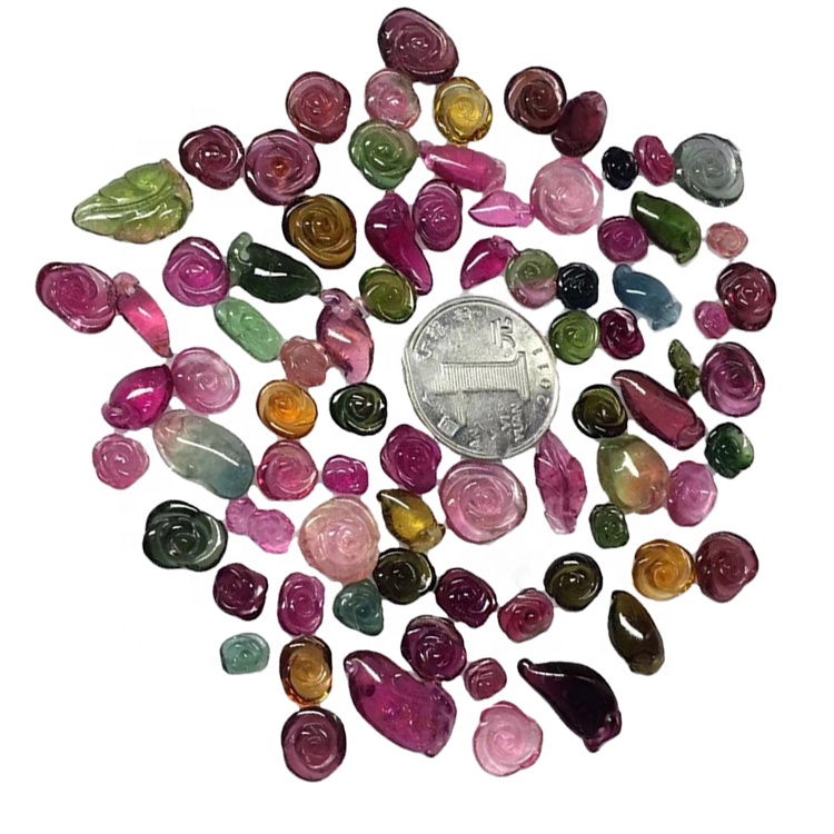 Campur Campuran Kewan Bebek Tourmaline Tourcaline 34