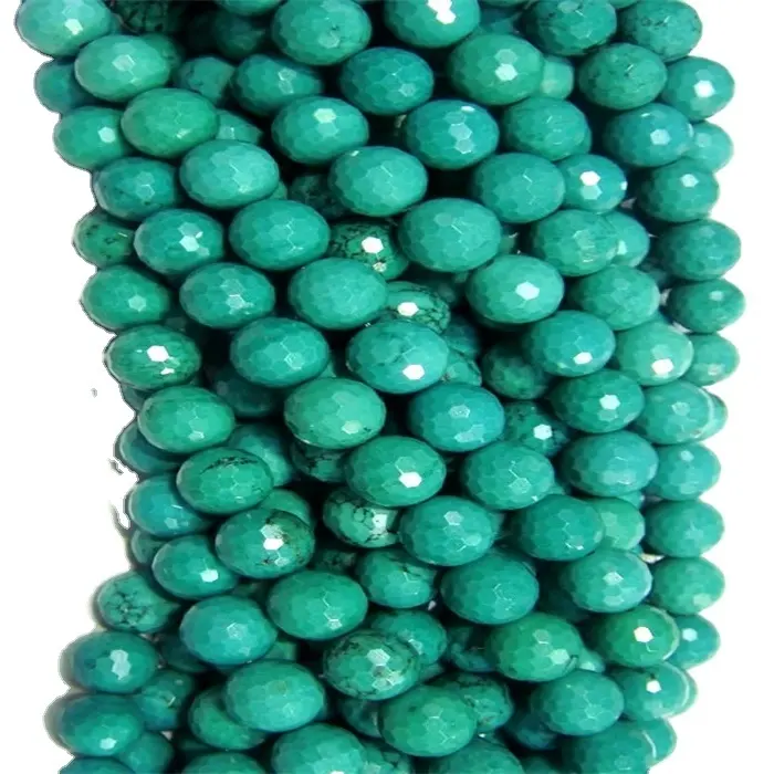 ZH Gems faceted turquoise professional supplier for necklace 2