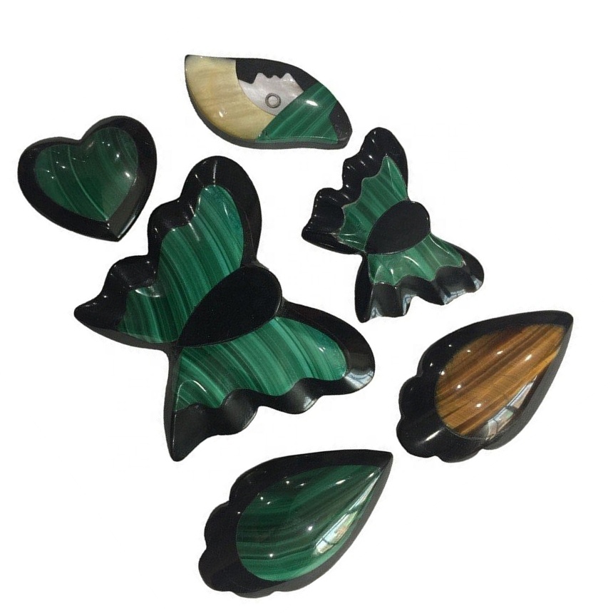 Vevela-faʻatau mosaic jasper fefiloi gemstone lanumeamata lanumeamata foliga 7