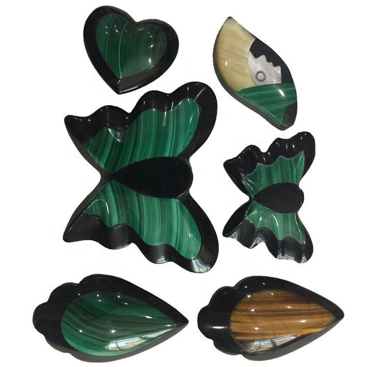 Vevela-faʻatau mosaic jasper fefiloi gemstone lanumeamata lanumeamata foliga 9