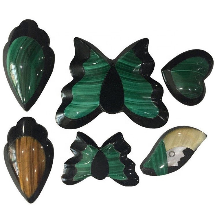 Vevela-faʻatau mosaic jasper fefiloi gemstone lanumeamata lanumeamata foliga 11