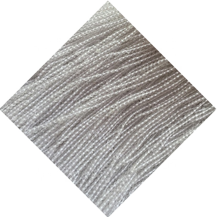 സ്വാഭാവിക വൈറ്റ് ക്ലിയർ ക്രിസ്റ്റൽ ക്വാർട്സ് ബീഡ് രത്നങ്ങളുടെ അയഞ്ഞ കൊന്തകൾ മൊത്തത്തിലുള്ള സിസ്റ്റൽ ക്വാർട്സ് സ്ട്രോണ്ടുകൾ 7