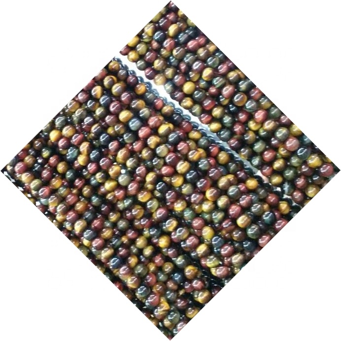 Perline dell'occhio naturale della pietra preziosa allentata all'ingrosso per la fabbricazione della collana 31