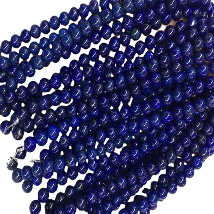 Lapis lazuli gemstones dorcha grìogagan sgaoilte gorm 20