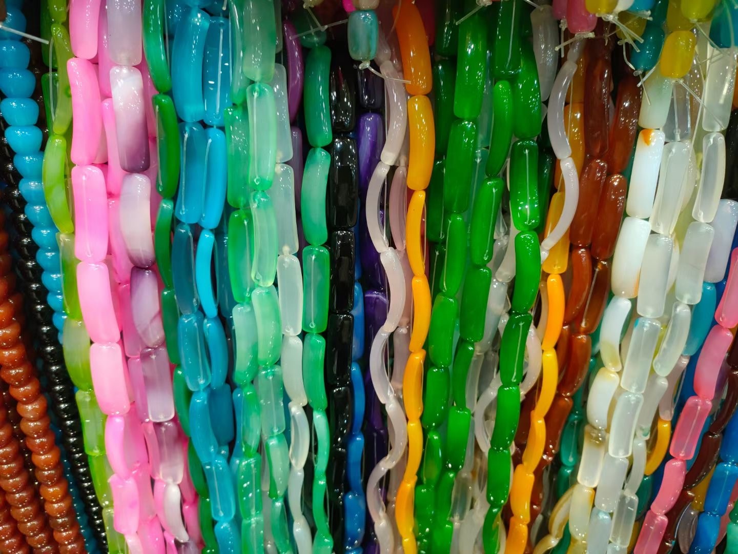 Perle sciolte di gemella naturale di gemma agata 6 mm 8 mm 10 mm perle a forma sfaccettata liscia 33